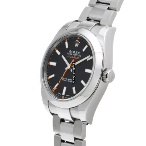 Best Replica Rolex Milgauss 116400 Caliber 3131 Automatic Movement 40mm Steel Case Watch - Image 2