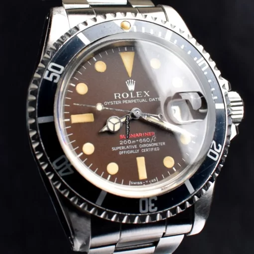 Incredible Copies Rolex Submariner Date 1680 Automatic Movement Steel Case Mens/unisex Watch - Image 6