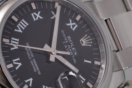 Fabulous Replica Rolex Oyster Perpetual Date 115200 Automatic Movement 34mm Steel Case Watch - Image 6
