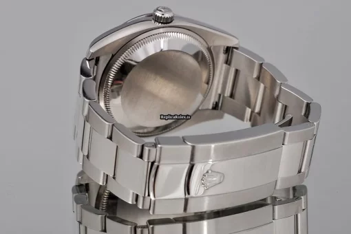 Fabulous Replica Rolex Oyster Perpetual Date 115200 Automatic Movement 34mm Steel Case Watch - Image 9