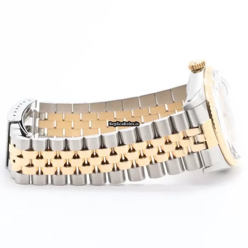 Well Made Replica Rolex Datejust 16013 Caliber 3035 Automatic Movement 36mm Gold/steel Case Mens/unisex Watch - Image 3