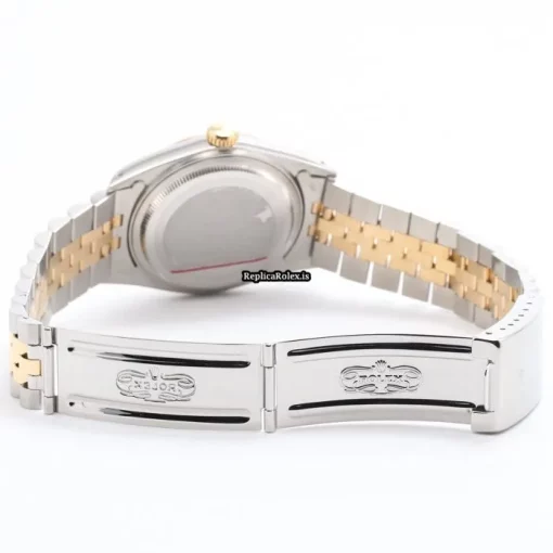Well Made Replica Rolex Datejust 16013 Caliber 3035 Automatic Movement 36mm Gold/steel Case Mens/unisex Watch - Image 6