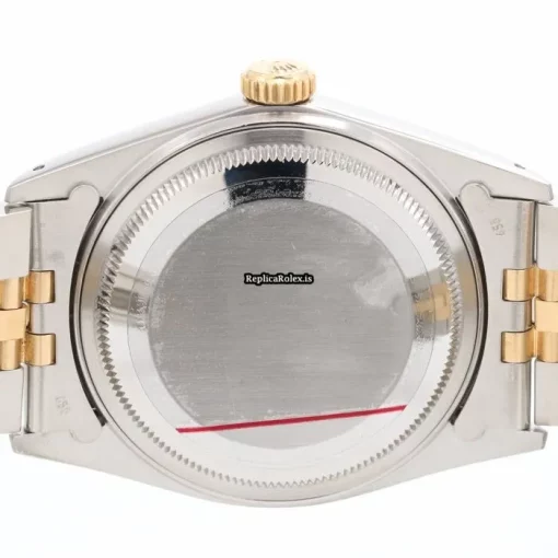 Well Made Replica Rolex Datejust 16013 Caliber 3035 Automatic Movement 36mm Gold/steel Case Mens/unisex Watch - Image 7