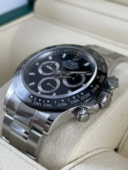Popular Fake Rolex Daytona 116500ln Caliber 4130 Automatic Movement 40mm Steel Case Mens/unisex Watch - Image 3