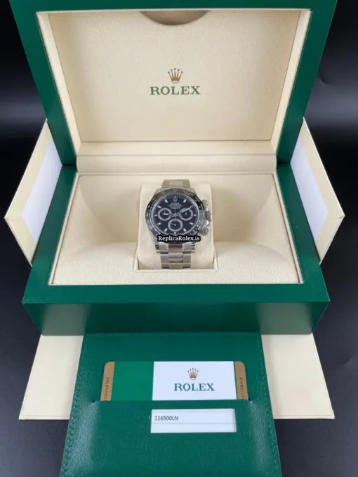 Popular Fake Rolex Daytona 116500ln Caliber 4130 Automatic Movement 40mm Steel Case Mens/unisex Watch - Image 6