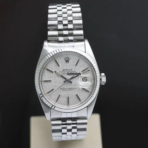 Fantastic Fake Rolex Datejust 16014 Caliber 3035 Automatic Movement 36x42mm Steel Case Mens/unisex Watch - Image 3