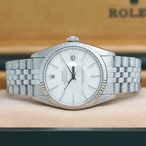 Fantastic Fake Rolex Datejust 16014 Caliber 3035 Automatic Movement 36x42mm Steel Case Mens/unisex Watch - Image 5