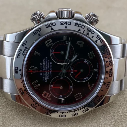 Fabulous Copies Rolex Daytona 116509 Caliber 4130 Automatic Movement 40mm White Gold Case Mens/unisex Watch