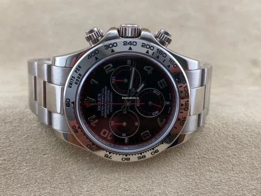 Fabulous Copies Rolex Daytona 116509 Caliber 4130 Automatic Movement 40mm White Gold Case Mens/unisex Watch - Image 2