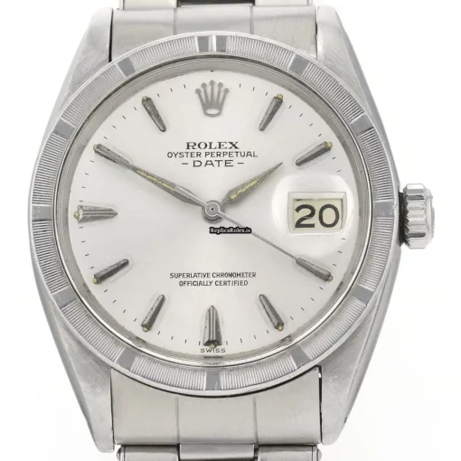Fantastic Replica Rolex Oyster Perpetual Date 1501 Automatic Movement 34mm Steel Case Watch - Image 2
