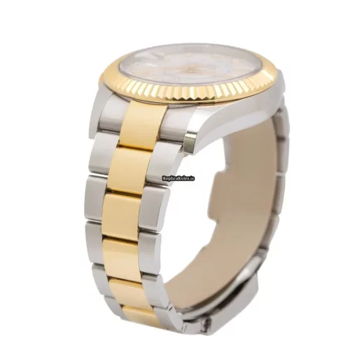 Amazing Fake Rolex Sky-dweller 326933 Automatic Movement 42mm Gold/steel Case Mens/unisex Watch - Image 5