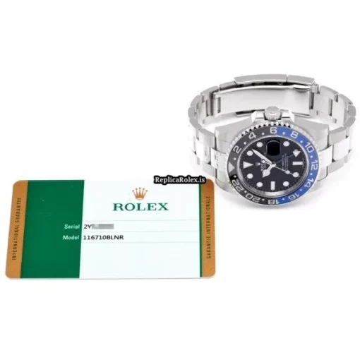 Cheap Replica Rolex Gmt-master II 116710blnr Caliber 3186 Automatic Movement 40mm Steel Case Watch - Image 5