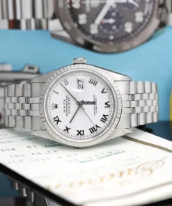 Defect Copy Rolex Datejust 16220 Caliber 3135 Automatic Movement 36x44mm Steel Case Mens/unisex Watch