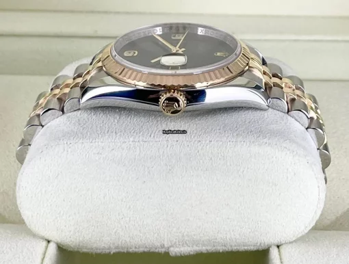 Mind-boggling Fake Rolex Datejust 116233 Caliber 3135 Automatic Movement 36mm Gold/steel Case Mens/unisex Watch - Image 5