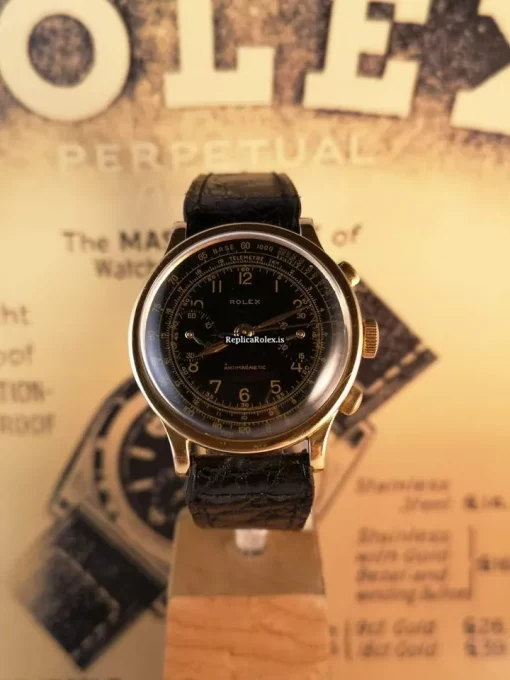 Fine Replica Rolex Chronograph 2508 Valjoux 22 Manual Winding Movement Steel Case Mens/unisex Watch