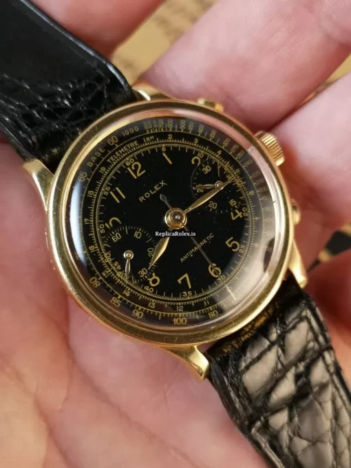Fine Replica Rolex Chronograph 2508 Valjoux 22 Manual Winding Movement Steel Case Mens/unisex Watch - Image 16