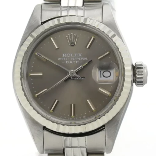 Luxury Replica Rolex Lady-datejust 6917 Automatic Movement 26mm Steel Case Watch - Image 2