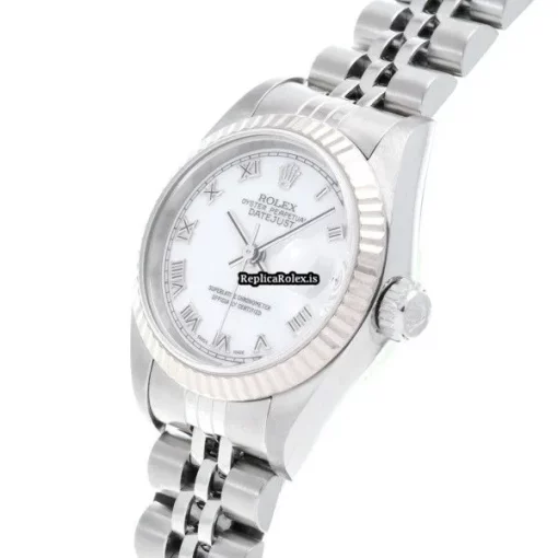 Exquisite Fake Rolex Lady-datejust 79174 Automatic Movement 26mm Steel Case Womens Watch - Image 2