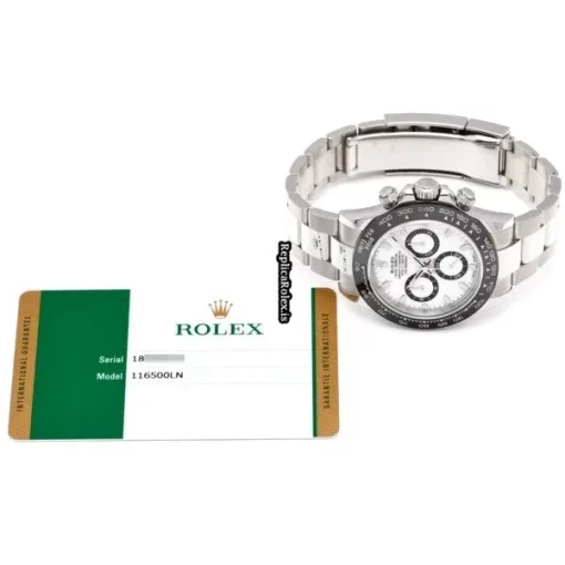 Distinctive Replica Rolex Daytona 116500ln Caliber 4130 Automatic Movement 40mm Steel Case Watch - Image 5