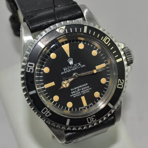 Pleasing Replica Rolex Submariner 5512 Caliber 1530 Automatic Movement 40mm Steel Case Mens/unisex Watch - Image 3