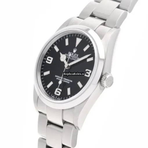 Excellent Replica Rolex Explorer 114270 Caliber 3130 Automatic Movement 36mm Steel Case Watch - Image 2