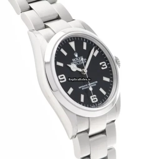 Excellent Replica Rolex Explorer 114270 Caliber 3130 Automatic Movement 36mm Steel Case Watch - Image 3