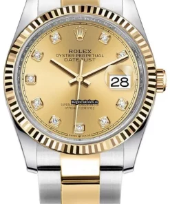 1:1 Copy Rolex Datejust 126233 Caliber 3235 Automatic Movement 36mm Gold/steel Case Mens/unisex Watch