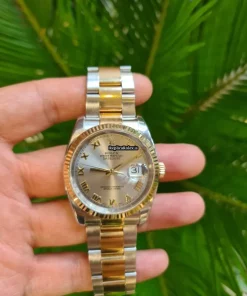 Nice Replica Rolex Datejust 116233 Caliber 3135 Automatic Movement 36mm Gold/steel Case Mens/unisex Watch