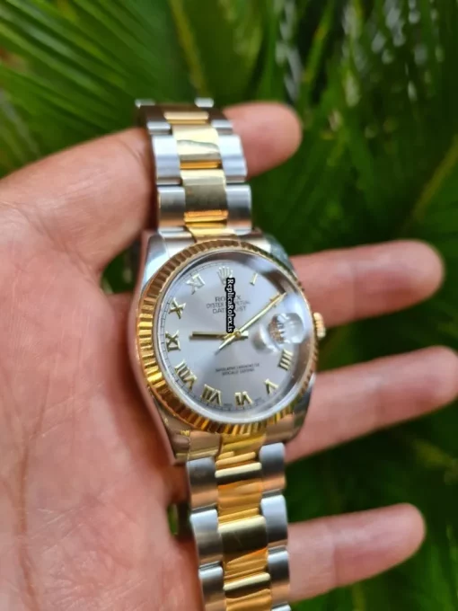 Nice Replica Rolex Datejust 116233 Caliber 3135 Automatic Movement 36mm Gold/steel Case Mens/unisex Watch - Image 2