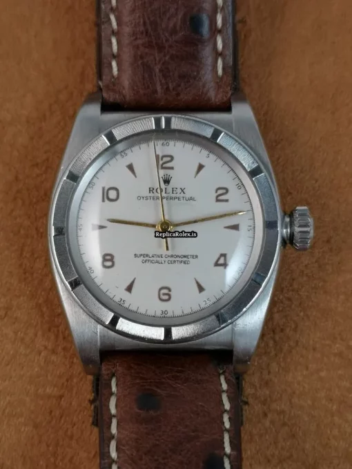 Appealing Knockoff Rolex Bubble Back 5050 Automatic Movement 32x38mm Steel Case Mens/unisex Watch