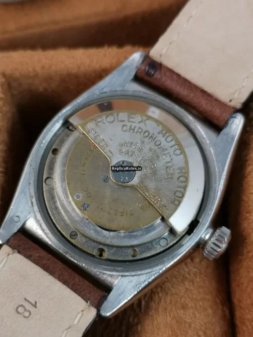 Appealing Knockoff Rolex Bubble Back 5050 Automatic Movement 32x38mm Steel Case Mens/unisex Watch - Image 11