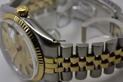 Excellent Replica Rolex Datejust 16013 Automatic Movement 36mm Gold/steel Case Mens/unisex Watch - Image 2