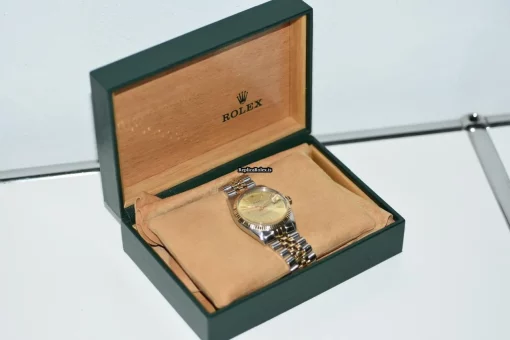 Excellent Replica Rolex Datejust 16013 Automatic Movement 36mm Gold/steel Case Mens/unisex Watch - Image 9