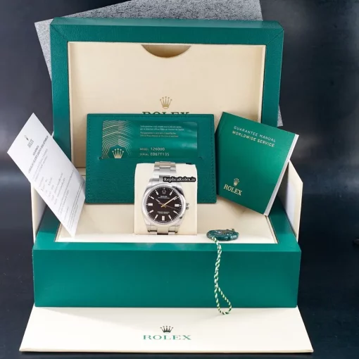 Awesome Replica Rolex Oyster Perpetual 36 126000 Caliber 3230 Automatic Movement 36mm Steel Case Mens/unisex Watch - Image 10