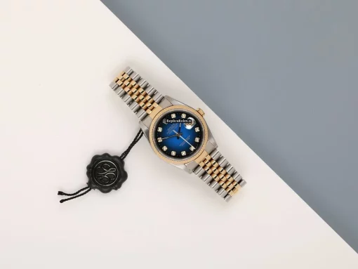 Appealing Replica Rolex Datejust 16233 Automatic Movement 36mm Gold/steel Case Watch - Image 2