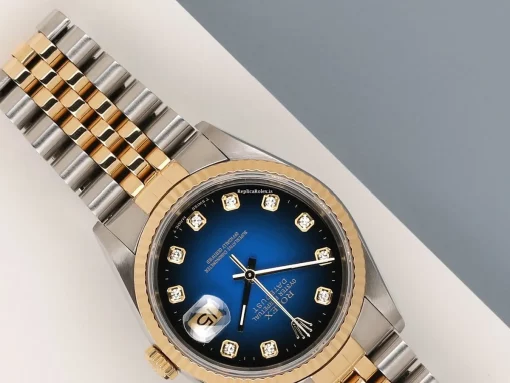 Appealing Replica Rolex Datejust 16233 Automatic Movement 36mm Gold/steel Case Watch - Image 4