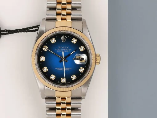 Appealing Replica Rolex Datejust 16233 Automatic Movement 36mm Gold/steel Case Watch - Image 5