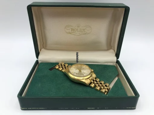 Durable Replica Rolex Chronograph 6238 Manual Winding Movement 37mm Yellow Gold Case Mens/unisex Watch - Image 2