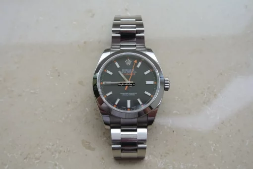 Well Made Copy Rolex Milgauss 116400 Caliber 3131 Automatic Movement 40mm Steel Case Mens/unisex Watch