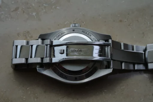 Well Made Copy Rolex Milgauss 116400 Caliber 3131 Automatic Movement 40mm Steel Case Mens/unisex Watch - Image 6