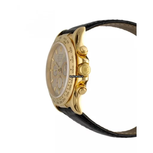 Wonderful Fake Rolex Daytona 16518 Automatic Movement 40mm Yellow Gold Case Mens/unisex Watch - Image 2