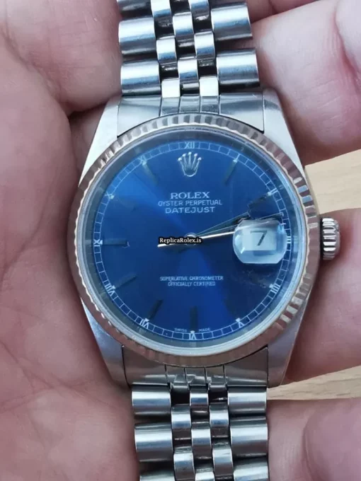 Remarkable Replica Rolex Datejust 16234 Caliber 3135 Automatic Movement 36mm Steel Case Mens/unisex Watch - Image 7