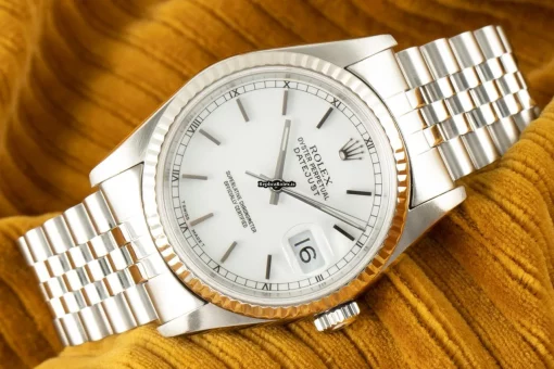 Swiss Fake Rolex Datejust 16234 Caliber 3135 Automatic Movement 36mm Gold/steel Case Mens/unisex Watch - Image 3