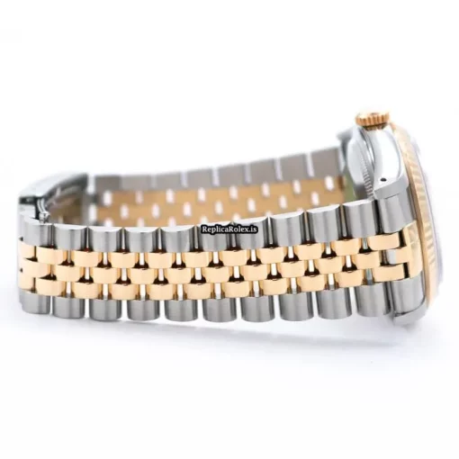Swiss Replica Rolex Datejust 16233 Automatic Movement 36mm Gold/steel Case Mens/unisex Watch - Image 3