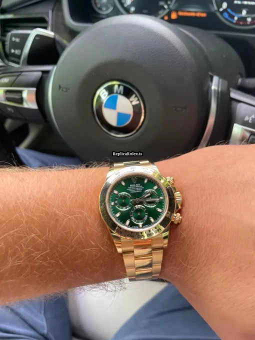 Incredible Replica Rolex Daytona 116508 Caliber 4130 Automatic Movement 40mm Yellow Gold Case Mens/unisex Watch