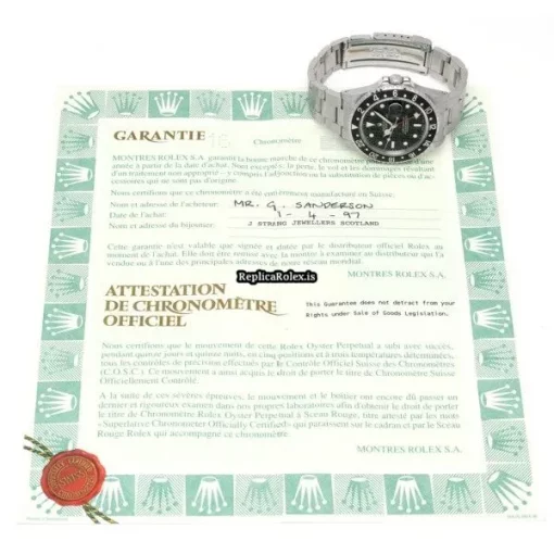 Appealing Replica Rolex Gmt-master 16700 Caliber 3175 Automatic Movement 40mm Steel Case Watch - Image 5