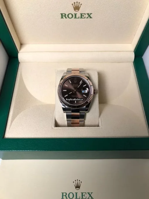 Great Replica Rolex Datejust II 126331 Caliber 3235 Automatic Movement 41mm Gold/steel Case Mens/unisex Watch