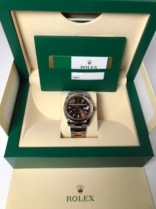 Great Replica Rolex Datejust II 126331 Caliber 3235 Automatic Movement 41mm Gold/steel Case Mens/unisex Watch - Image 2