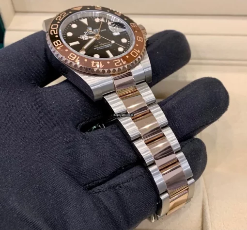Offering Copies Rolex Gmt-master II 126711chnr Caliber 3285 Automatic Movement 40mm Gold/steel Case Mens/unisex Watch - Image 2
