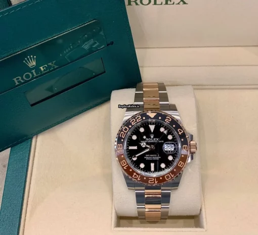 Offering Copies Rolex Gmt-master II 126711chnr Caliber 3285 Automatic Movement 40mm Gold/steel Case Mens/unisex Watch - Image 6